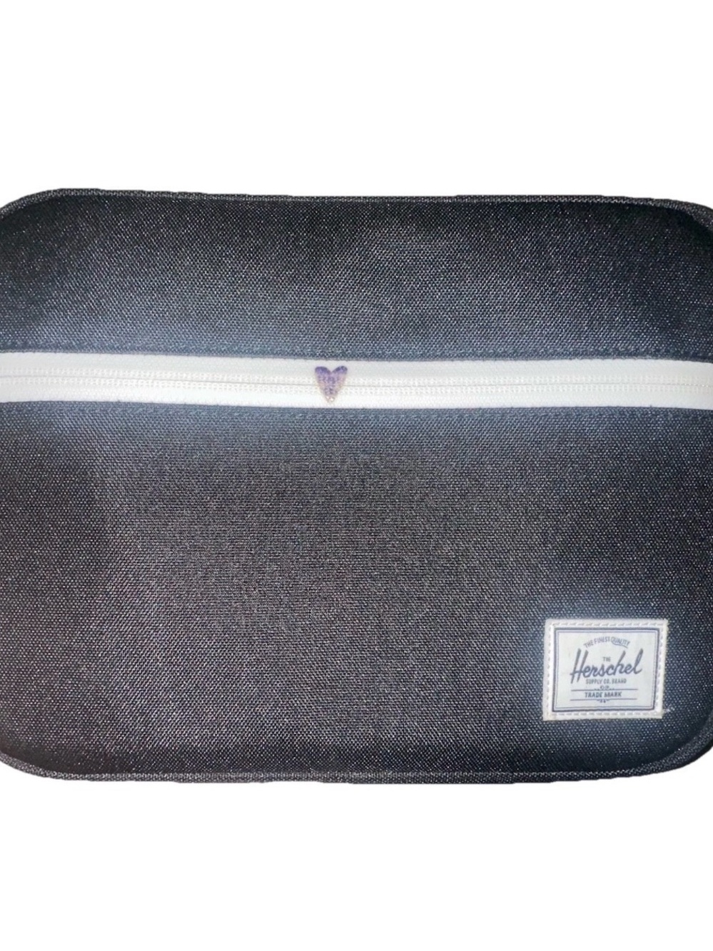 Herschel Black lunch tote bag 8x10